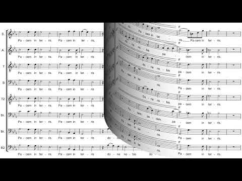 Parti staccate - Pacem In Terris - Tenore