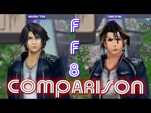 FINAL FANTASY VIII Remastered (Comparison) | Switch VS. PC (Original)