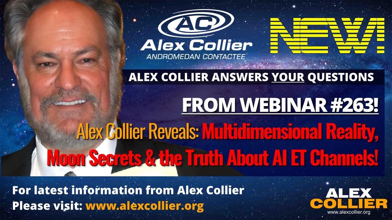 Alex Collier Reveals Multidimensional Reality, Moon Secrets & the Truth About AI ET Channels! *NEW*