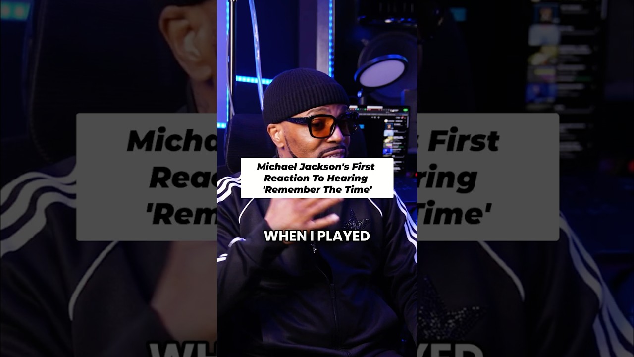 Michael Jackson's Reaction To Hearing 'Remember The Time'💎 #michaeljackson #teddyriley #randb