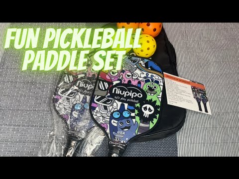 Niupipo MX-35 Pickleball Paddle Set Unboxing and Overview!