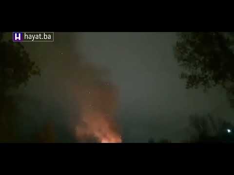 POGLEDAJTE KAKO GORI KUĆA U KOJOJ JE UBIJEN MUŠKARAC, PA PRONAĐENO NJEGOVO UGLJENISANO TIJELO