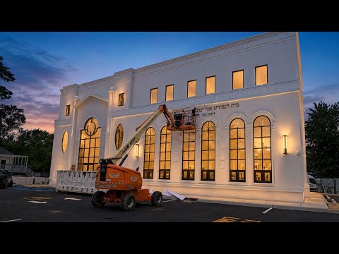 Tour the Magnificent Brand-New Rachmastrivka Shul in Lakewood—Moving In alef Selichos, imy"h 