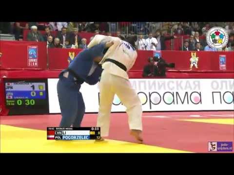 Judo 2014 Grand Slam Tyumen: Li (CHN) - Pogorzelec (POL) [-78kg] bronze