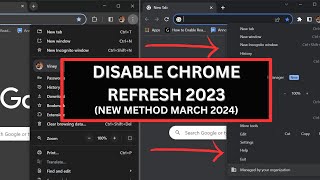 How to Disable Chrome Refresh 2023 UI (New Method 2024)
