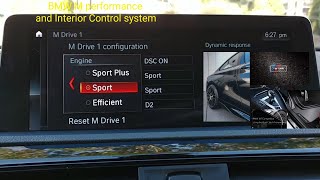 BMW M2 Competition M drive presets, Navigation, and control center walk through