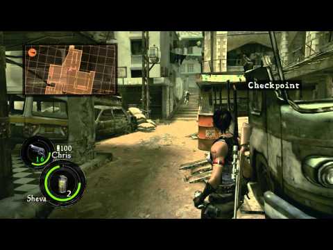 PC Longplay [455] Resident Evil 5 (part 1 of 4) 2P - Sheva Side