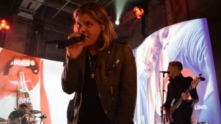 CONRAD SEWELL PERFORMING HOLD ME UP IN TORONTO AT COCA COLA &quot;TASTE THE FEELING&quot; EVENT