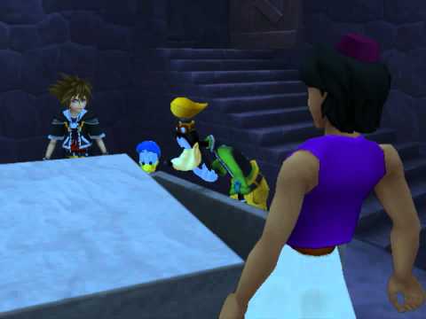 Kingdom Hearts II, English cutscene: 253 - The Sealed Lamp - HD 720p