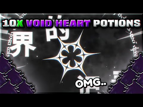 USING 10 VOID HEART POTIONS FOR LIMBO AURAS! | Sol's RNG