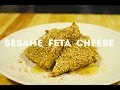 Feta Cheese In Sesame Crust