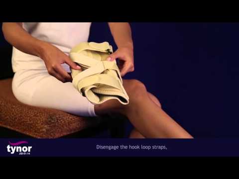 How to Wear Tynor Osteoarthritis Knee Brace - OA Knee Support