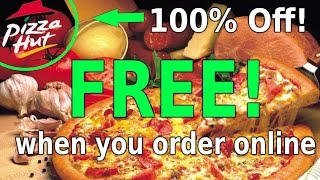 How to get FREE Pizza Hut LIKE A GOD