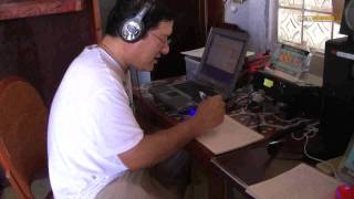 preview picture of video '[HD] T88KH on the air on 21MHz SSB from Downtown Koror Rep. of PALAU  Sep/2010'