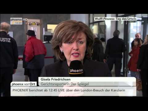 Wulff-Prozess - Schalte mit Gisela Friedrichsen am 27.02.2014