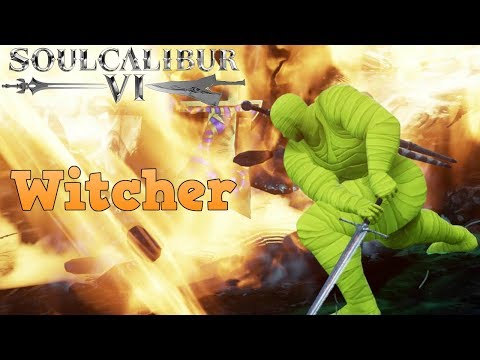 Soul Calibur 6 : Mission Libra of Souls Mode Part 4 - The power of a Witcher