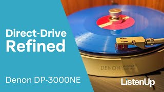 Video thumbnail for New Go-To Direct-Drive Turntable? How Denon DP-3000NE Compares to Technics SL-1200 by ListenUp