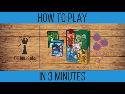 How to Play Village Pillage in 3 Minutes - The Rules Girl