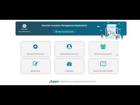 Leidit - RIMA Full Demo for Admins and Users