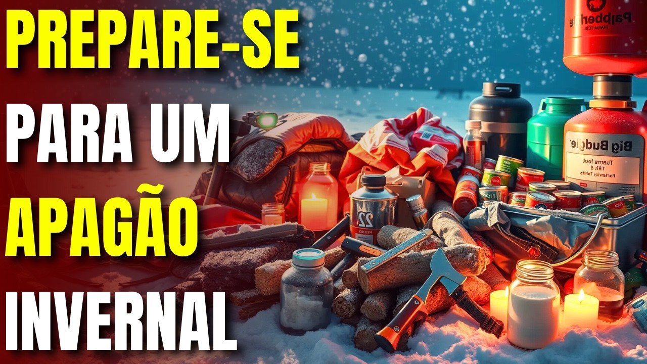 8 Itens Essenciais para Sobreviver a um Apagão no Inverno