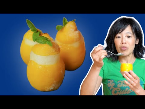 The BEST 3-Ingredient Lemon Italian Ice - Sorbetto di Limone