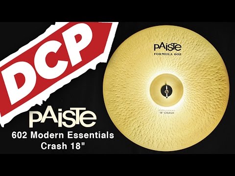 Paiste Formula 602 Modern Essentials Crash Cymbal 18" image 3