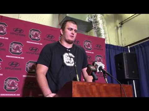 Mason Zandi post game at Florida