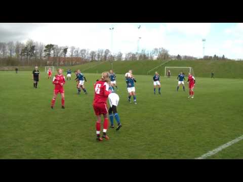 U16 piger Vest Haderslev FK vs. Team Odense Q 22/4 2017