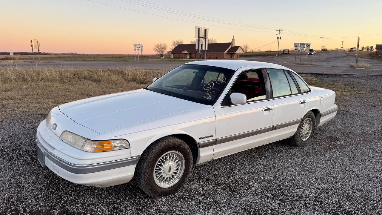 I Bought a Hurricane Flooded 11k Mile 1992 Ford Crown Vic ...