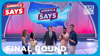 Can they get them all in time? | America Says | Final Round