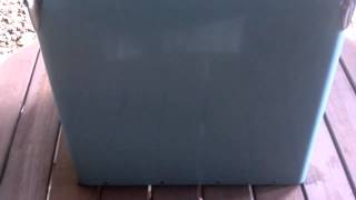 Cool looking Retro Ice Cooler Review  Made By retrometallawnchairs.com 