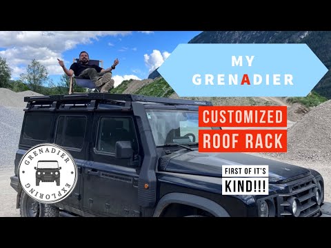 My Ineos Grenadier - Customized Roof Rack