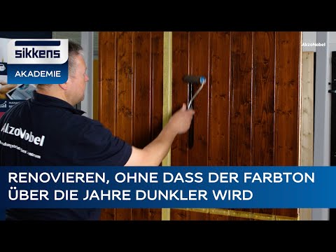 Renovieren, ohne dass der Farbton über die Jahre dunkler wird