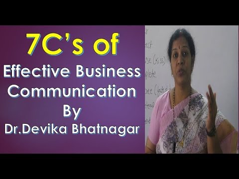 1 Introduction To Business Communication BCRW SUbject By Dr Devika Bhatnagar