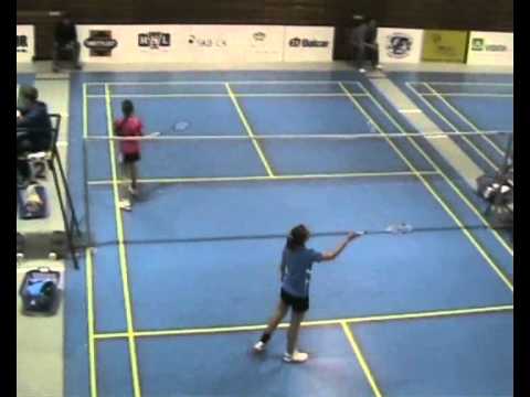 MČR U13: Michaela Zelinková - Monika Světničková