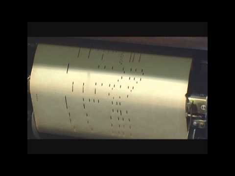 Player Piano Roll - The Rose Of Washington Square