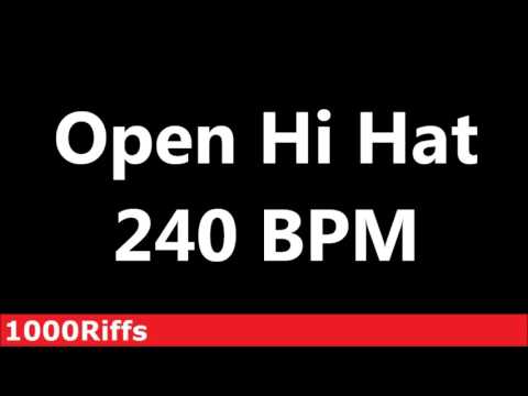 Open Hi Hat Metronome : 240 BPM ✓
