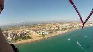 preview picture of video 'Parasailing, JetSki, Quadsafari und Powerboot in Kumköy (Türkei)'