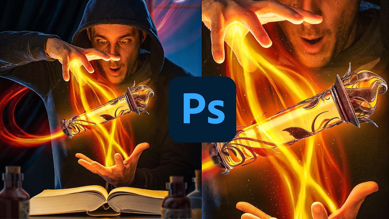 Ancient Magic Potion | Photo Manipulation Tutorial