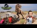 Ninja Kids vs Untamed T-REX! Toy review ADVENTURE! Ninja Kids vs Untamed T-REX! Toy review ADVENTURE!
