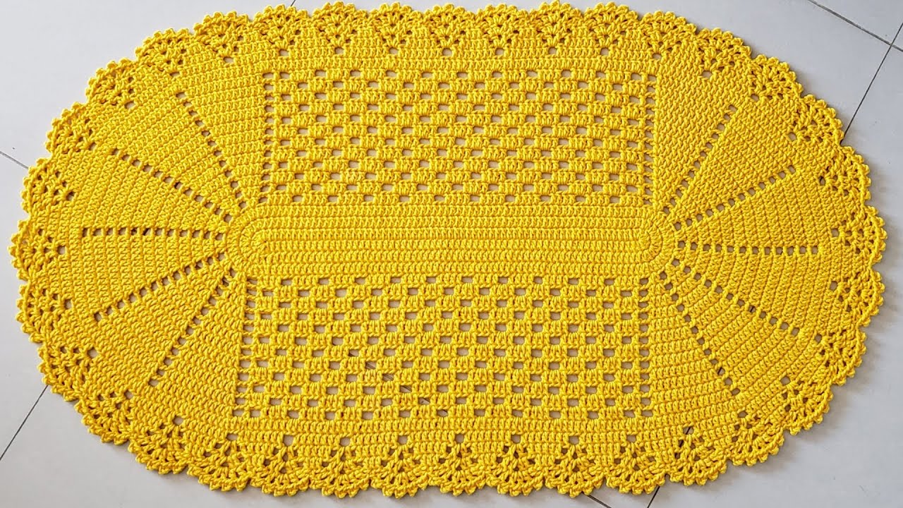 💰Easy, Quick & Cheap Oval Crochet Rug to Sell A Lot! (Complete Step by Step)