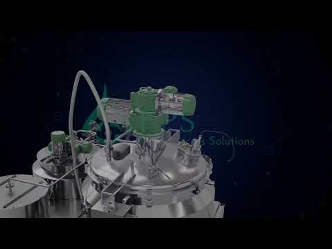 Stainless steel mayonnaise pure mix vacuum skid