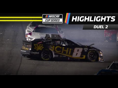 NASCAR デイトナ500 DUEL2ハイライト動画