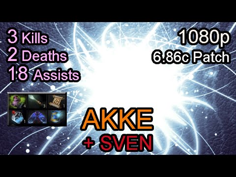 Akke Io 6.86 patch Ranked Full Game