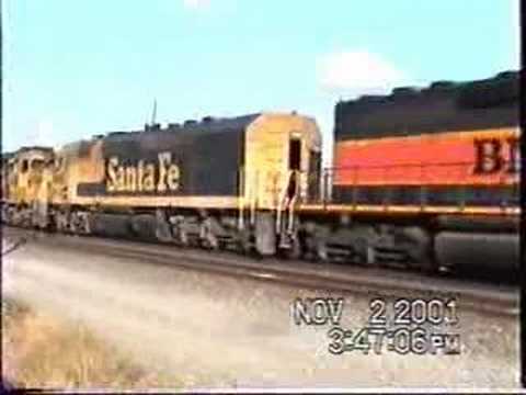 BNSF Consist You'll Never See Again! Video