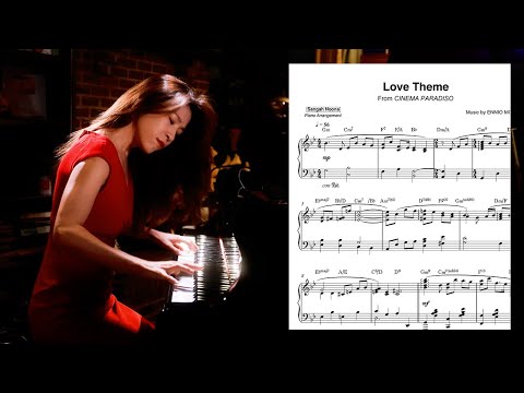 Love Theme From Cinema Paradiso (Ennio Morricone) Piano by Sangah Noona with Sheet Music