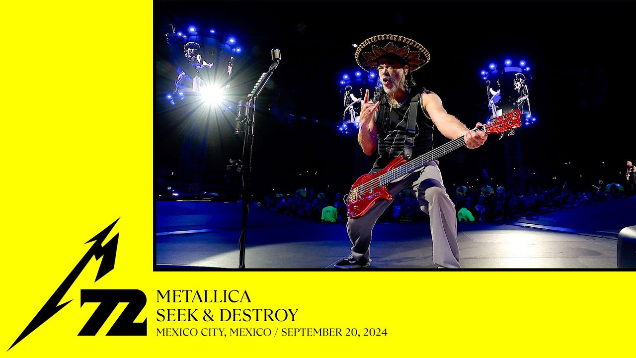 Metallica: Seek & Destroy (Mexico City, Mexico - September 20, 2024) - YouTube