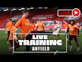 ??️ Final training session ahead of the match against Liverpool