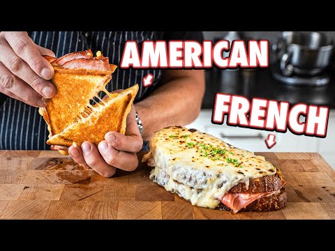American Grilled Cheese Vs. French Grilled Cheese