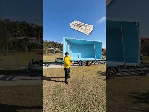 COMPREI UMA PISCINA
